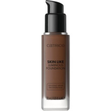 Foundation - CATRICE - Skin Like Luminous - 090N - 30 ml - 12u glanzende finish - Hydraterend (hyaluronzuur)