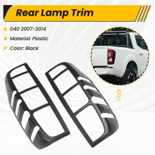 Car Tail Light Lamp Hood Parts Rear Light Cover for Frontier Navara D40 2007-2014 Car Accessories
