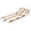 Beliani Manually Adjustable Bed Frame MONTHOIS 80 x 200 cm (EU Small Single) 1
