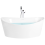 Beliani Freestanding Bathtub ADUANA 1730 x 800 mm White 1