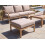 Beliani Ottoman RIVELLO Light Brown 2
