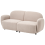 Beliani Sofa 3 Seater JULE Boucle Beige 5
