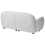 Beliani Sofa 3 Seater JULE Boucle White 6