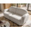 Beliani Sofa 3 Seater JULE Boucle White 2