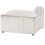Beliani Ottoman LEMVIG Corduroy Beige 1