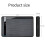 2X Gabinete para HDD SSD de 2,5 Polegadas USB 3.0 para , Gabinete para Disco Rígido Externo para Laptop, Desktop, PC, Transferência de Dados em 6
