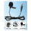 Microfone de Lapela Profissional Sem Fio com Transmissor - Conector, Som Nítido para Palco e Apresentações 5
