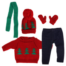 Puppenbekleidung 18 Zoll Weihnachten Pullover