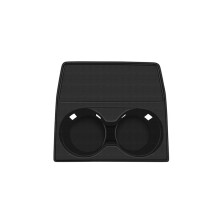 Front Center Cup Holder Panel Anti-Rattle Waterproof Anti-Noise Non-Slip Interior Accessories for CX-5 CX5 2026