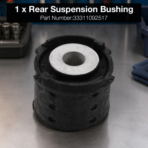 Rear Suspension Bushing Rear Axle Support Bushing OE 33311092517 for  3 Series E46 X3 E83 Z4 E85 E86 1