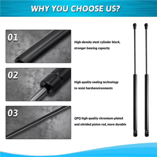 1 Pair Rear Tailgate Hydraulic Support Rods 8731L7 for  207 for Tailgate Accessories Easy Installation 2