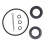 91252-ZW4-003 Lower Unit Seal Kit with O- for  Outboard Engine Models 1