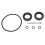 91252-ZW4-003 Lower Unit Seal Kit with O- for  Outboard Engine Models 2