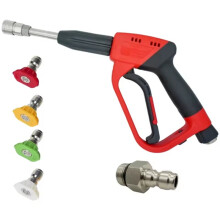 Hogedruksproeierset met Krachtige Autowasmondstuk en 1/4" Snelkoppeling voor Het Wassen van Auto'S