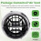 For   2013 - 2017 Dashboard Air Outlet Vent Conditioning Deflector Vent Car Accessories 2