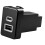 Tomada Dupla para Carro com Carregamento Rápido USB Tipo C PD QC3.0 para  Transit 2009-2016 5