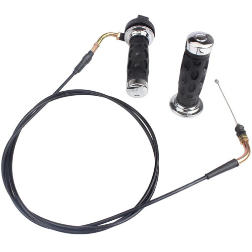 Manopole per Scooter GY6 125cc/150cc QMB139, Alloggiamento Acceleratore e Cavo.