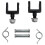 Kit di Staffe per Pedane per Sur Ron Light Bee e per  X260 X160, Supporto per Pedane CNC per EBike. 1