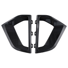 1 Paar Grille-Afdekkingen voor de Voorbumper met Mistlampframe voor 5 Serie G38 G30 G31 21-24, Luchtinlaat, Rembekrachtiging, ABS, Koolstofvezel