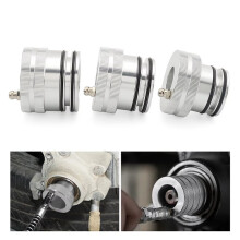 Wheel Bearing Grease Tool Kit 35+40+44mm for ATV UTV RZR Ranger Sportsman Scrambler Outlaw Aluminum 3pcs Set