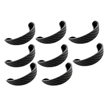 8Pcs Car Rear-View Camera Rain Shield Sun Shade Cover, Adhesive Waterproof Hood