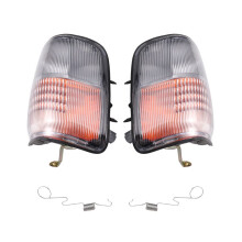 1Pair Side Corner Lights Turn Signal Lamp for Pajero Montero V31 V32 V33 1997-1999 MR387543 MR387544 A