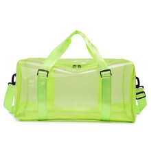 (Green) Pvc Static Mesh Travel Pack Waterproof Travel Bag For Camping Exploration Outdoor And