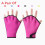 Webbed Skin (Pink, L) Aqua Webbed Gloves Paddle Swim Gloves Fitness Water Swimming ...