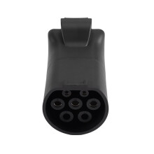 TYPE2 V2L Female Plug Discharger EV Conversion Schuko Socket Electric Vehicle Discharge for Outdoor Camping Black