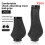 (Long)Rubber Handlebar Grips With Locking For Folding Electric Bikes And Cyclists 1