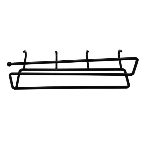 Iron Wall Mount Storage Rack Suitable For Daily Bathrooitchen Organization Use 2