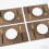 Pvc Geometry Pattern Dining Mat With Heat Insulation For Kitchen And Dining Area 4