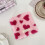 (Light Pink)Square Plush Heart Coasters For Cafe Table Protection With Antiscald Features 8