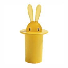 (Yellow)Magic Bunny Design Toothpick Holder Thermoplastic Resin Kitchen Living Use Room