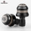 (Black)Bicycle Handlebar End Light With Aluminum Construction For Safety Enhanced 2