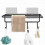 Iron Wall Mount Storage Rack Suitable For Daily Bathrooitchen Organization Use 8