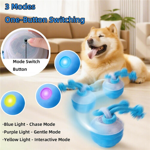 Interactive Dog Toy – Motion-Sensing Sound Rolling Ball 2