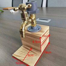 (Single Head)Whiskey Wine Dispenser With Creative Design And Wooden Finish Gift Durable