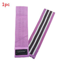 (Purple)Fabric Resistance Bands Exercise Bands Booty Levels Workout Fitness Hips Glute