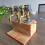 (Double Head)Distributeur de vin whisky avec design créatif et finition bois cadeau durable 1