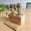 (Single Head)Distributeur de vin whisky avec design créatif et finition bois cadeau durable 3