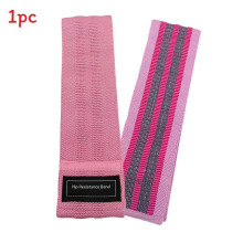 (Pink)Fasce di Resistenza in Tessuto Fasce Esercizi Livelli Booty Allenamento Fitness Fianchi Glute