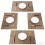 Pvc Geometry Pattern Dining Mat With Heat Insulation For Kitchen And Dining Area 7