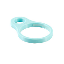 (Turquoise)Bicycle Water Bottle Support With Anticorrosion Material And Oneclick Remove