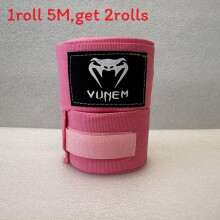 (Pink)10m Venum Kontact Boxhandbandagen mit atmungsaktivem Material für Training Sparring und