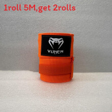 (Orange)Enveloppes de boxe Venum Kontact 10 m avec matériel respirant pour entraînement sparring et