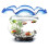 10pcs Lifelike Plastic Floating Fish Landscape Aquarium Ornament Random Pattern 1