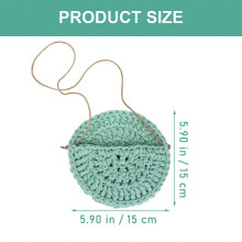 Wieszak na rośliny z kieszonką, dekoracja ścienna z siatki
