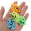 10pcs Lifelike Plastic Floating Fish Landscape Aquarium Ornament Random Pattern 5