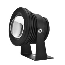 12V 10W RGB LED reflektor podwodny wodoodporny do akwarium, basenu, ogrodu, czarny